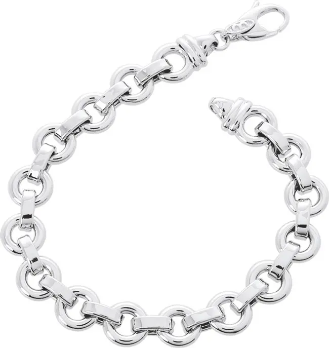 Bracelet en or 18 carats à maille — joaillier SIAUD Nice